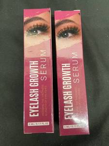 lot 129 image: Eyelash Growth Serum - 2-Pack