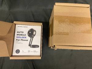 lot 160 image: Fostex X0041Q7WDL Upgraded Magnetic Phone Holder for Droid & All Smartphones (Lot of 3)