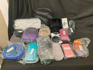 lot 184 image: Handicap Parking Placard Holder - Assorted Travel Pouches & Betron Item