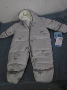 lot 66 image: Carters 6 9 M snowsuit...