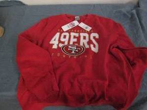 lot 74 image: 49ers L sweatshirt...