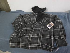 lot 85 image: Eddie Bauer S mens lined hoodie...