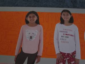 lot 89 image: 2 Girls Favorite Tee size 4-5...