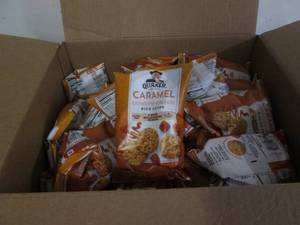 lot 111 image: 60 Bags of Quaker Rice crisps, Cara...