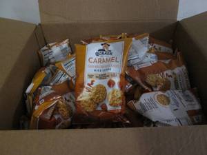 lot 112 image: 60 Bags of Quaker Rice crisps, Cara...