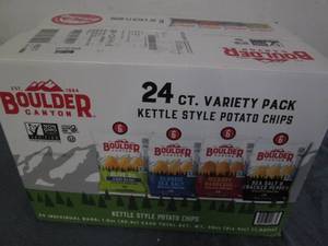 lot 121 image: 24 Ct variety pack of Boulder Canyo...