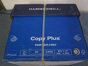 2500 Sheets 8.5 x 11 Hammermill cop...