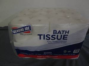 lot 138 image: 36 Rolls of hard wound small core t...