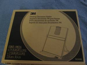 lot 144 image: 3M desktop document holder...
