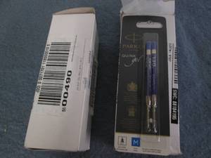 lot 150 image: 20 Two packs Parker Gel pen refills...
