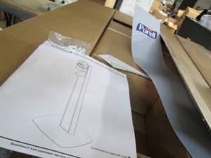 Purell soap or sanitizer stand, cou...