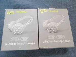 2 Pairs heyday wireless headphones...