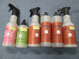 6 Bottles Mrs Meyers Clean Day asso...