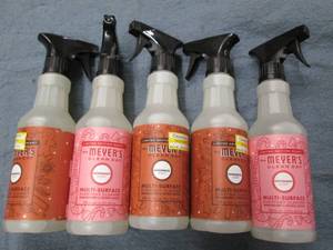 6 Bottles Mrs Meyers Clean Day asso...