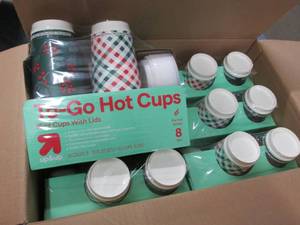 6 8 Packs of hot or cold cups with ...