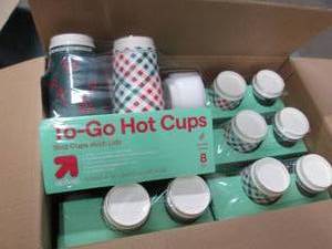 6 8 Packs of hot or cold cups with ...