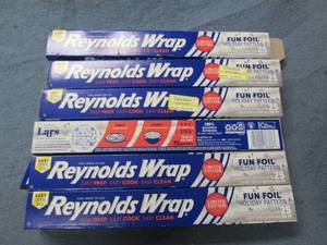 6 Rolls aluminum Foil...