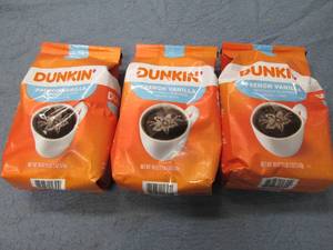 3 Pounds Dunkin French Vanilla coff...