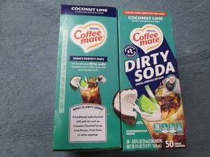 2 50 Packs of soda creamer individu...