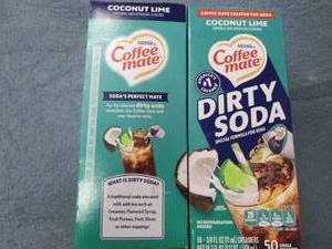 2 50 Packs of soda creamer individu...