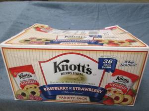 36 Bags Knotts shortbread cookies...