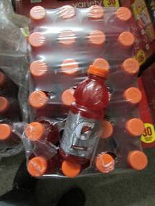 24 Fruit punch Gatorade...