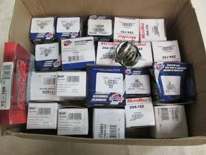 Box of assorted auto parts...