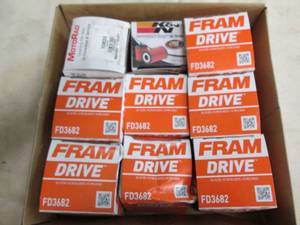 Lot of oil filters...