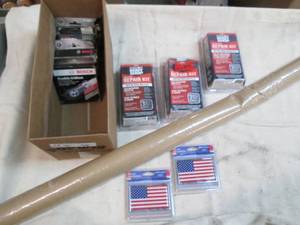 Brake lines, dent repair kits and s...