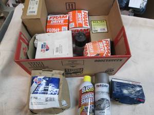 Assorted automotive parts...