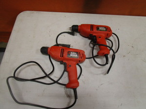 lot 123 image: (2) Drills