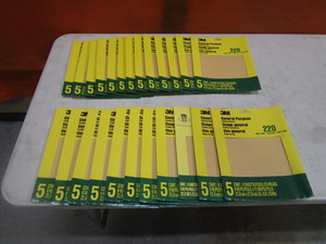 lot 141 image: 220 grit Sandpaper