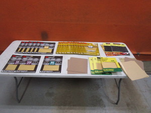lot 143 image: Various Grit Sandpaper