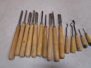 lot 150 image: Wood Lathe Tools