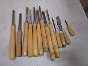 lot 151 image: Wood Lathe Tools