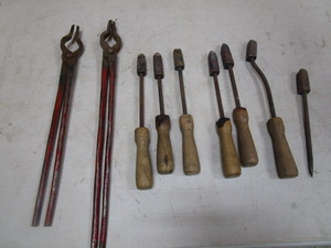 lot 158 image: Soldering Irons & Tongs