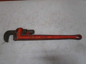 lot 166 image: Ridgid 24 Pipe Wrench