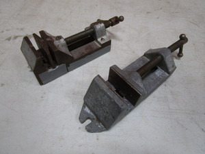 lot 168 image: (2) Drill Press Vises
