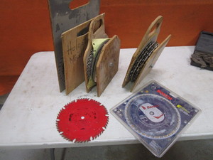 lot 180 image: Table Saw Blades