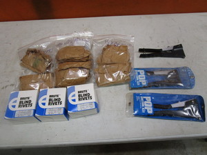 lot 184 image: Pop Rivets & Tools