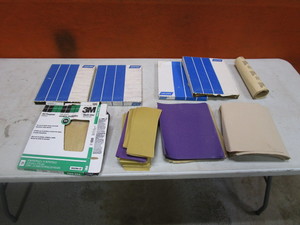 lot 189 image: Misc Sandpaper