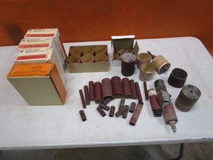 lot 190 image: Sanding Sleeves & Spindles