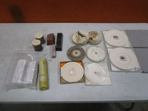 lot 192 image: Buffing Wheels & Buffing Compound