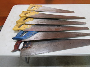 lot 199 image: Hand Saws