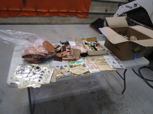 lot 70 image: Leatherwork Items