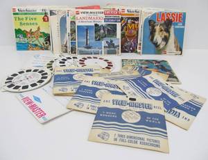 Large Lot of Vintage Viewmaster Reels