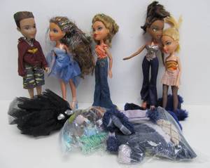 Lot of BRATZ Dolls &amp Accessories