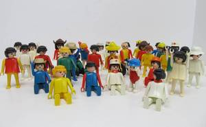 LARGE Lot of Vintage PLAYMOBIL Figures