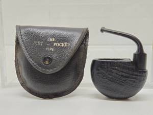 Very Nice Vintage ROLEX Carved Pocket  Vest Pipe