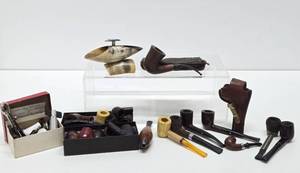 Great Estate Collection of Vintage &amp Antique Smoking Pipes